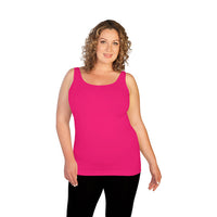 Fuchsia Plus Basic Tank Top