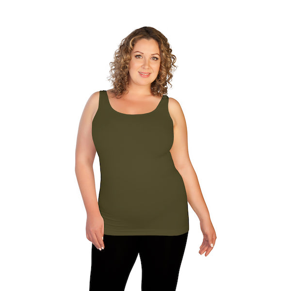 Olive Plus Basic Tank Top