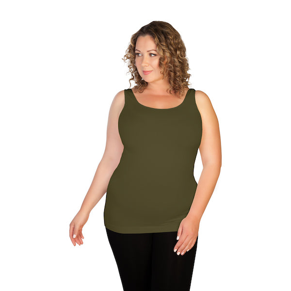 Olive Plus Tank Top 2
