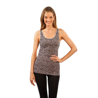 Leopard Pink Animal Print Tank Top