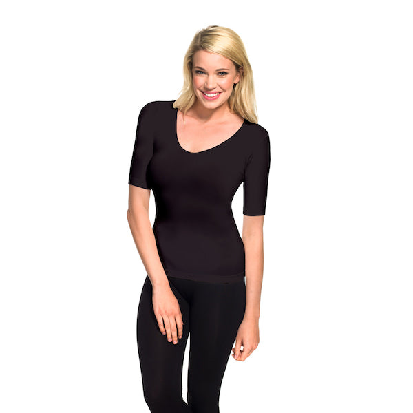 V Neck 1/2 Sleeve Tee Final Sale