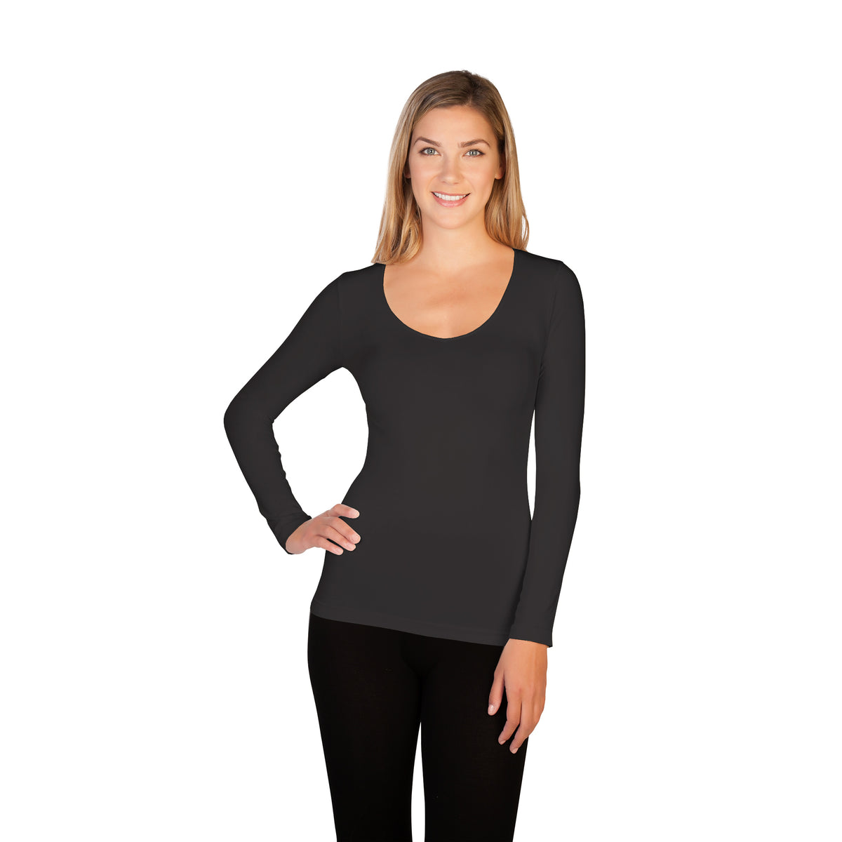 Long Sleeve V Neck