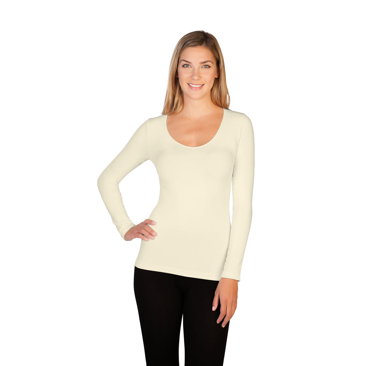 Long Sleeve V Neck