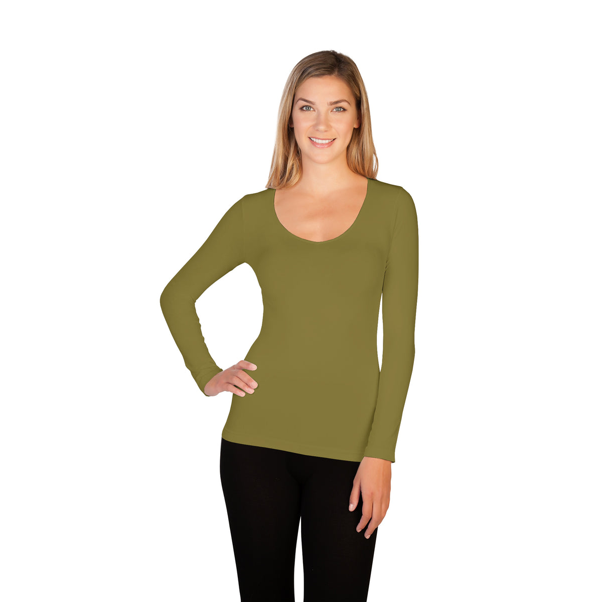 Long Sleeve V Neck