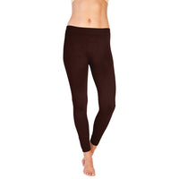 dark brown thick leggings