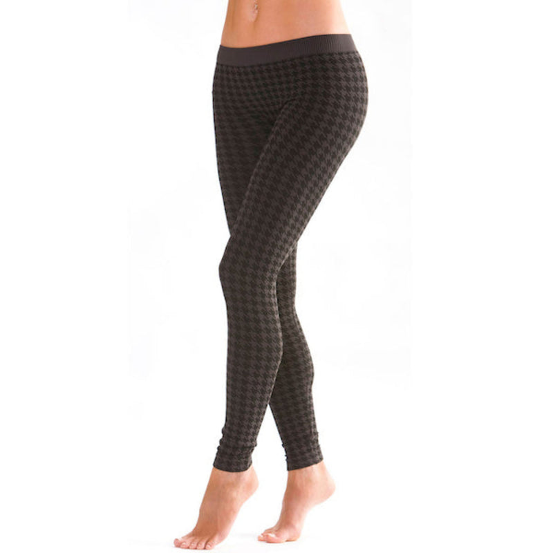 Charcoal houndstooth leggings 