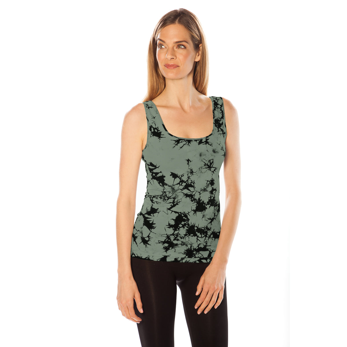 Camo Tie Dye Tank Top