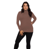 Copper Plus Size Turtleneck