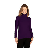 Eggplant Turtleneck