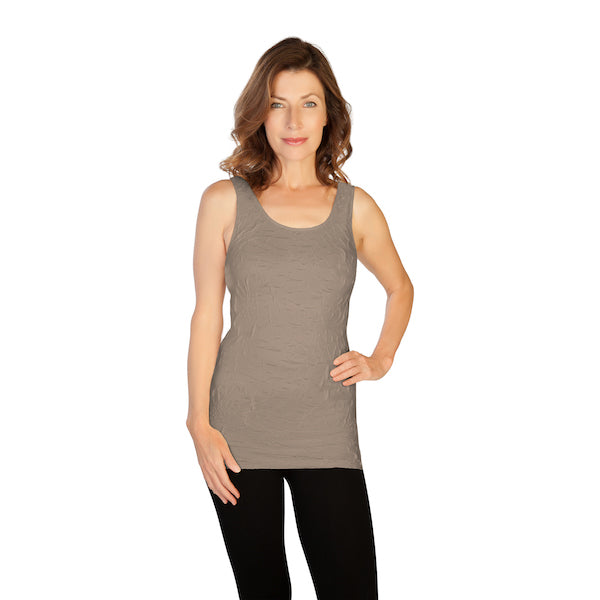 Cocoa Floral Tank Top