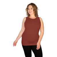 paprika plus high neck tank top