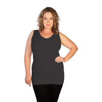 Plus V-Neck Tank Top