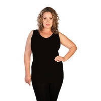 Plus V-Neck Tank Top
