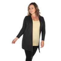 Graphite sweater cardigan