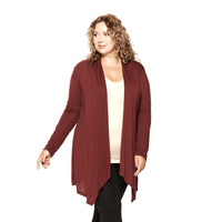 cranberry long cardigan