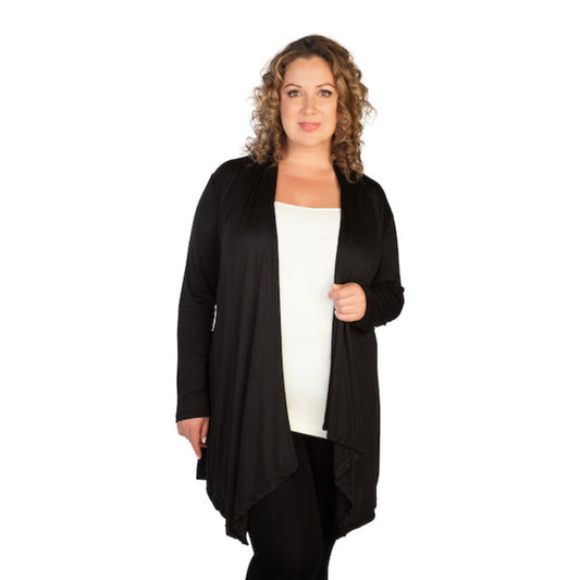 Black Long Cardigan