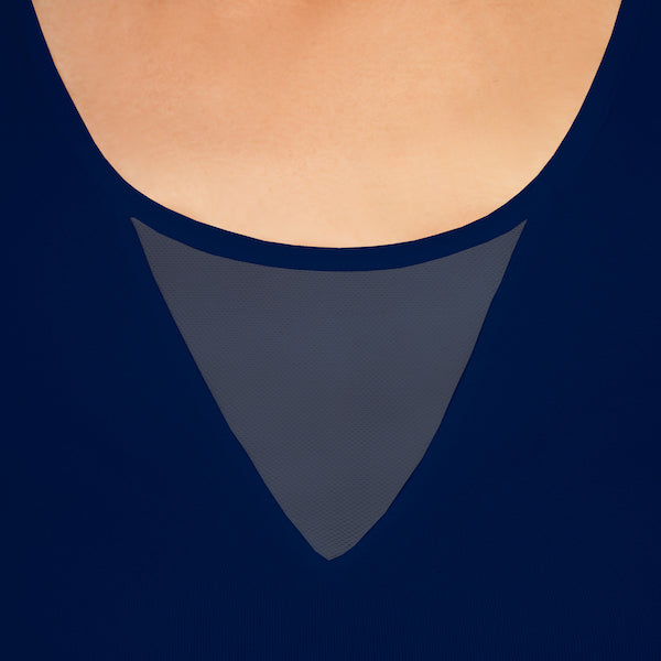 Mesh Panel Tank Top skinnytees