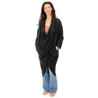 Black Cross Front Tunic 