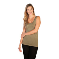 Olive Dot Tank Top