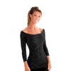 Animal Print Long Sleeve Scoop Final Sale