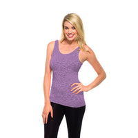 Hydrangea burnout tank top