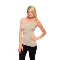 Stone burnout tank top