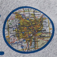 Grey Detroit Tee Shirt Zoom