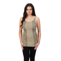 Snake Stone Animal Print Tank Top